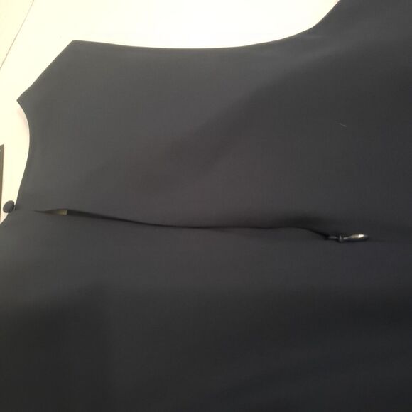 Banana Republic Dress Sculpted Blousant-Waist Mini Size 16 Petite Navy Blue New - Picture 9 of 16